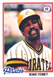 1978 Topps Baseball Cards      165     Rennie Stennett
